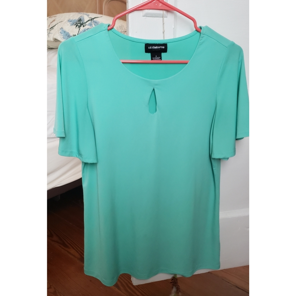Mint work blouse